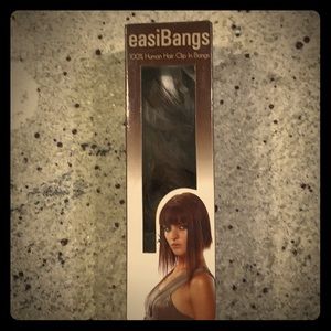 EasiBangs 100% Human Hair Clip in Bangs